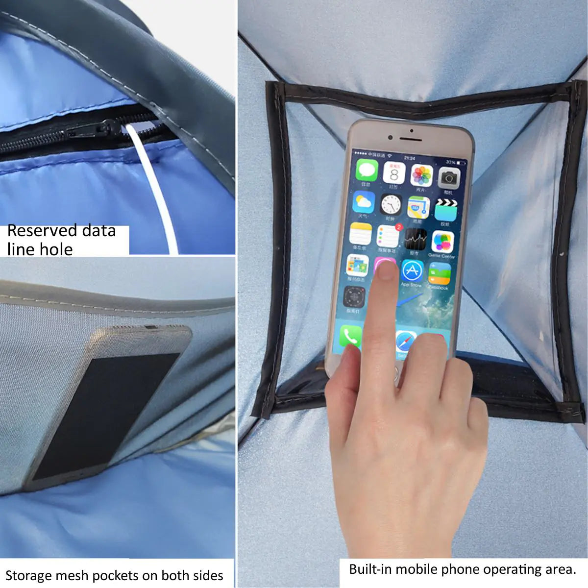 Lazy Tent - Automatic Pop-Up Beach Tent