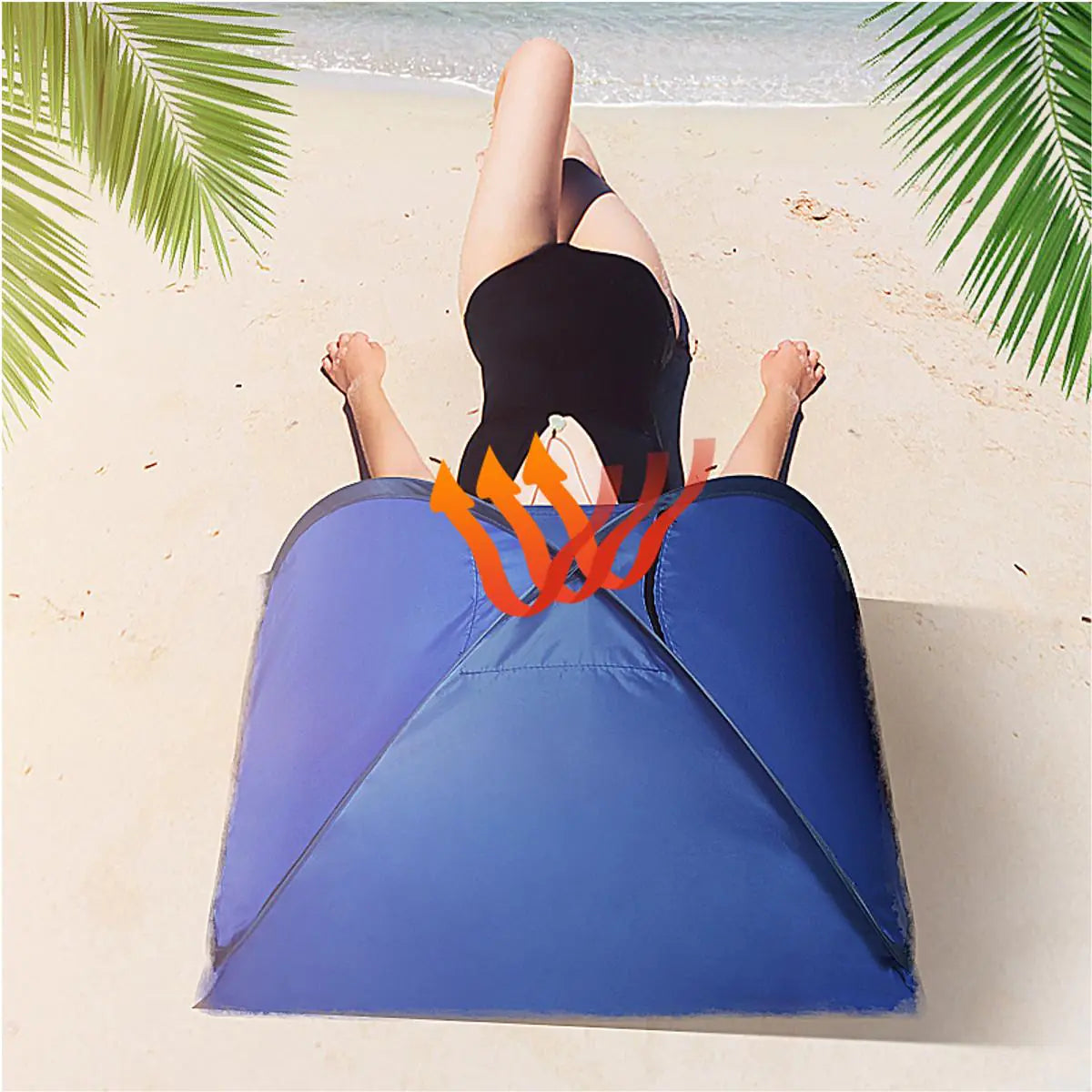 Lazy Tent - Automatic Pop-Up Beach Tent