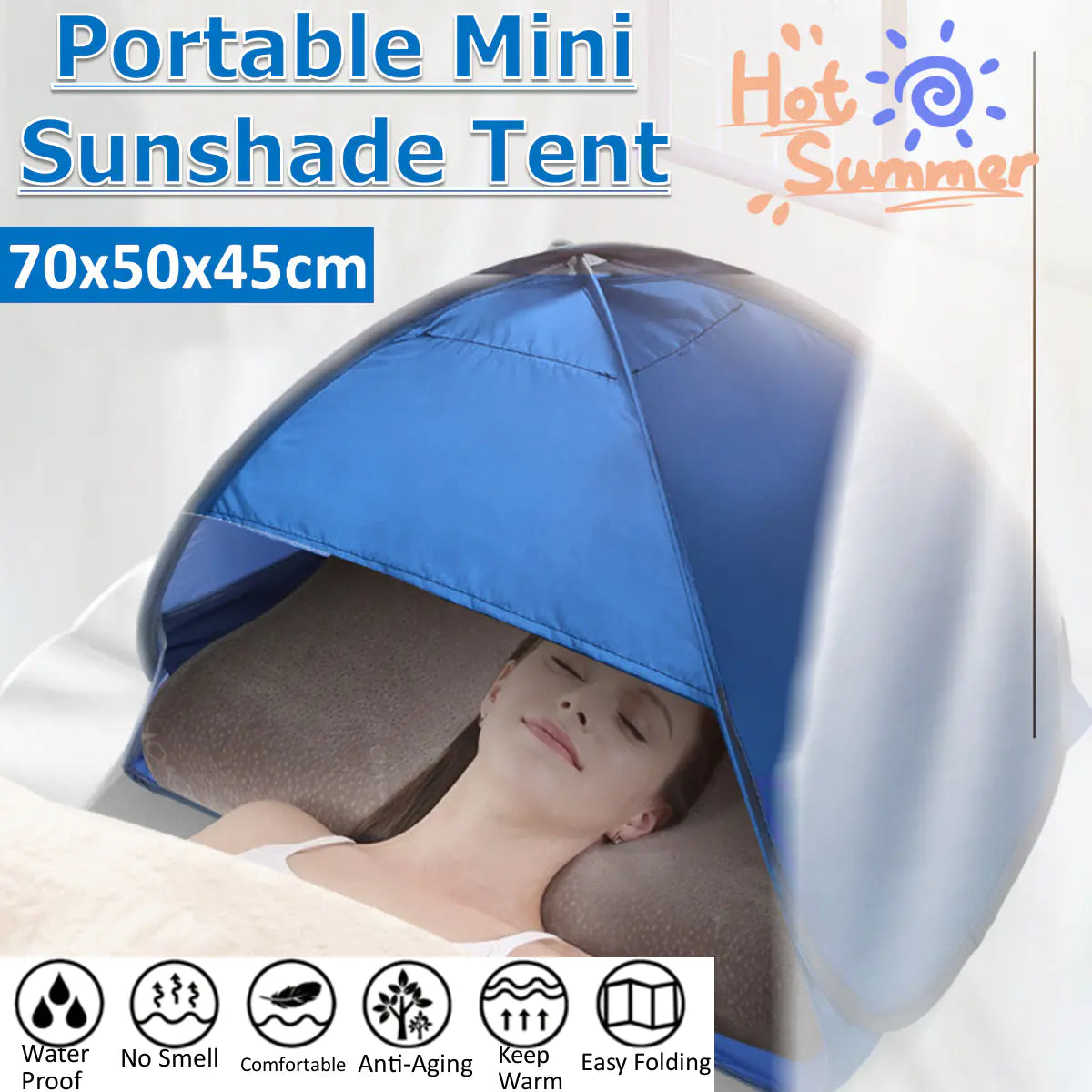 Lazy Tent - Automatic Pop-Up Beach Tent